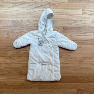 Carter's Baby Girls' Bundle Up Pram Bag with hood